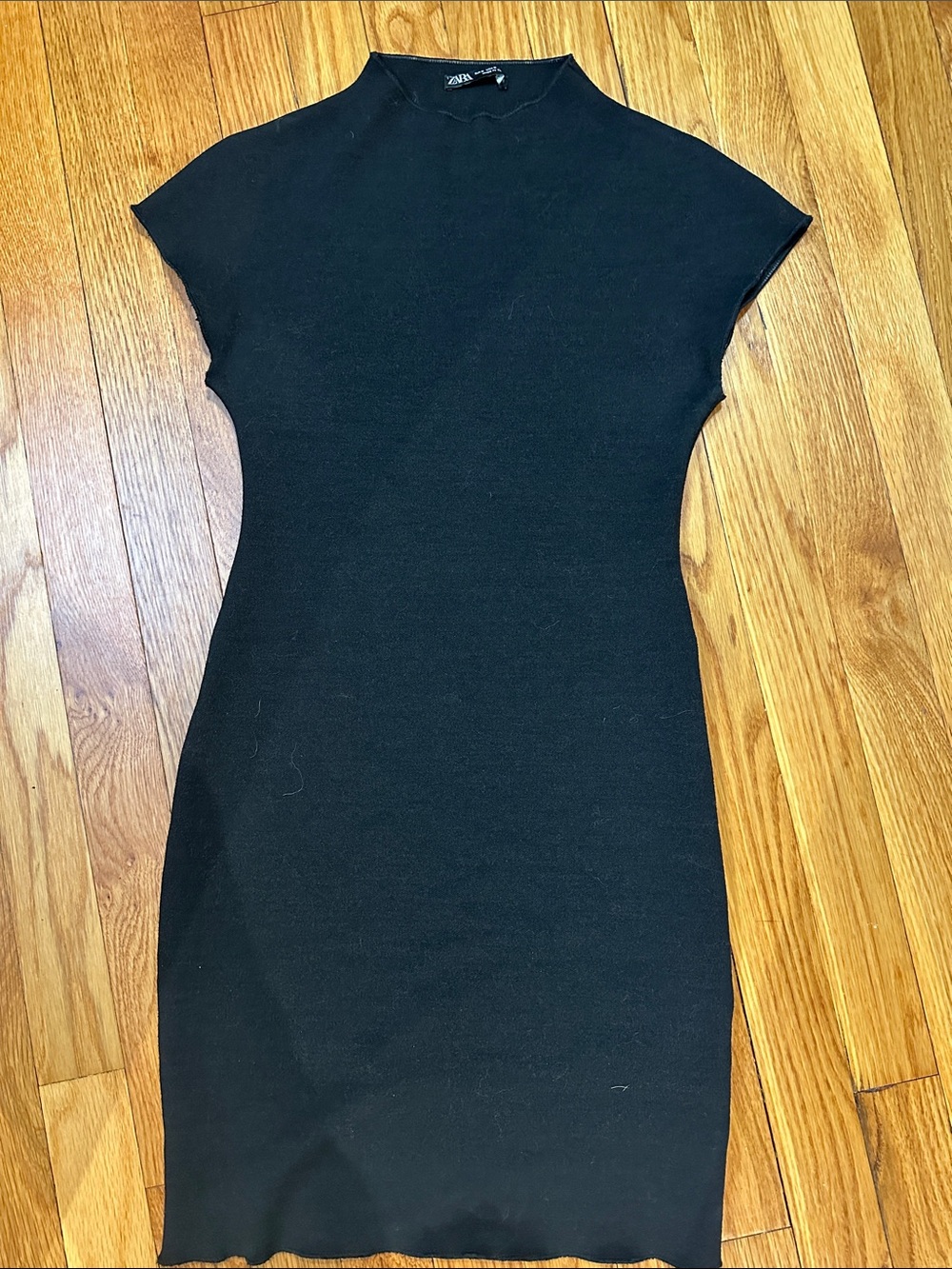 Black dress in a size small from Zara